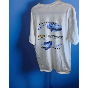 Chevrolet Performance Double Sided T Shirt Car Automobile Size XL
